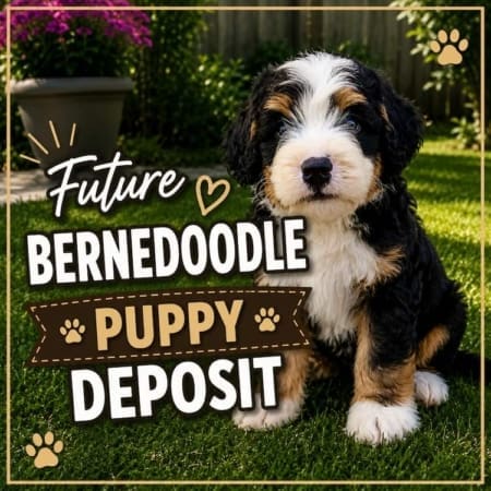 mini bernedoodle puppies for sale