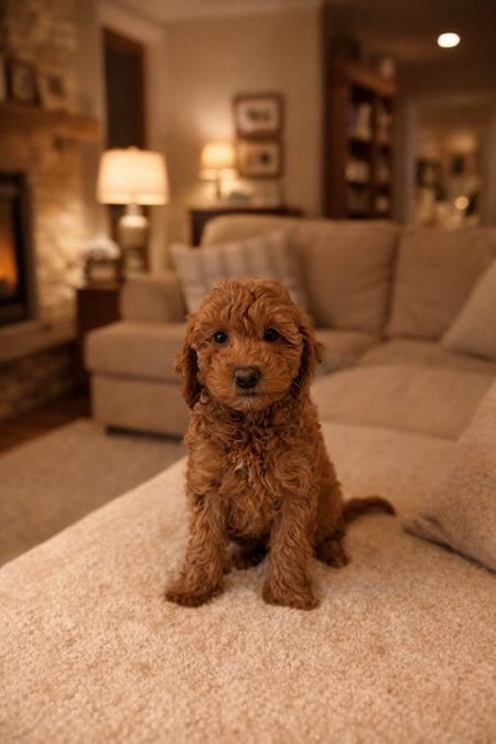Micro mini goldendoodle puppies available now