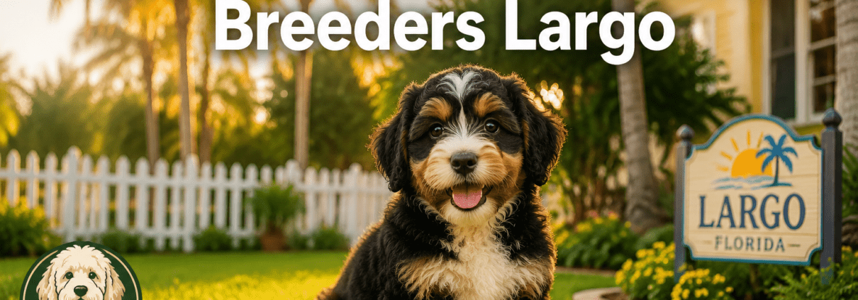 Miniature Bernedoodle breeders Largo