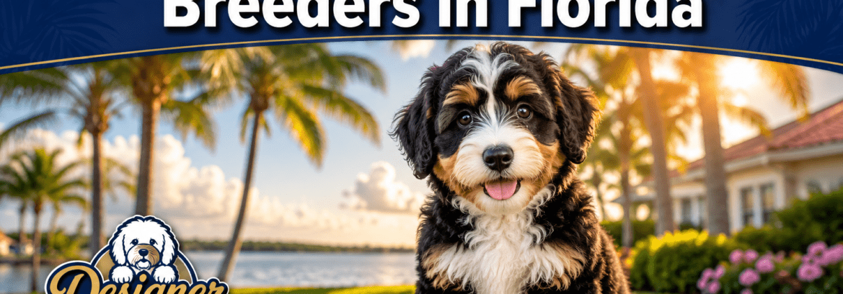 Miniature Bernedoodle breeders in Florida