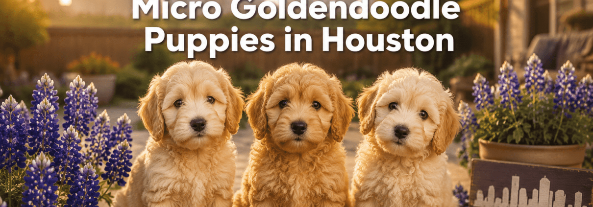 micro goldendoodle puppies in Houston