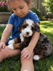 miniature bernedoodles