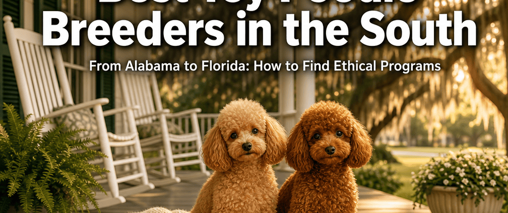 Best Toy Poodle Breeders in the South: From Alabama to Florida, How to Find Ethical Programs