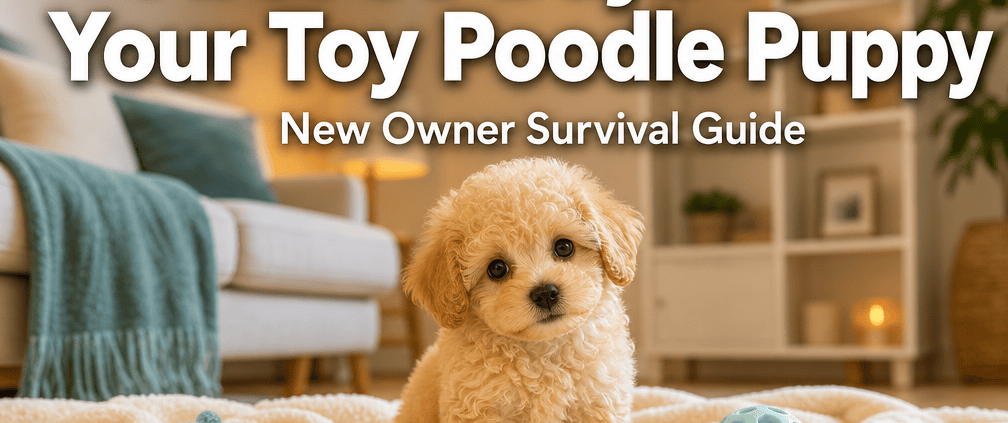 First 30 Days with Your Toy Poodle Puppy: New Owner Survival Guide