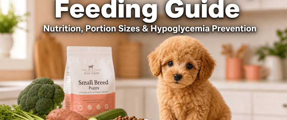 Toy Poodle Puppy Feeding Guide: Nutrition, Portion Sizes & Hypoglycemia Prevention