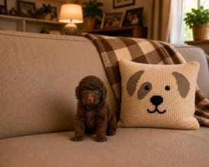 chocolate micro mini goldendoodle
