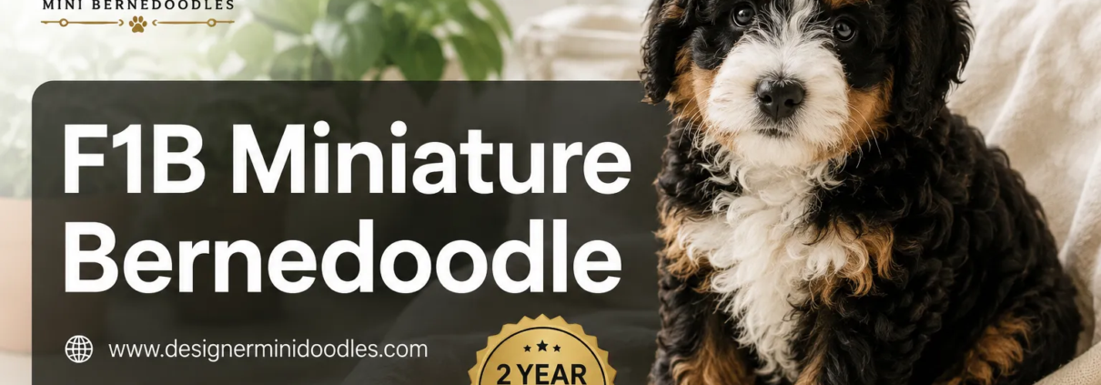 F1B Miniature Bernedoodle