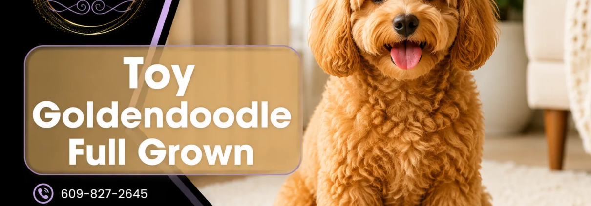 toy golden doodle full grown